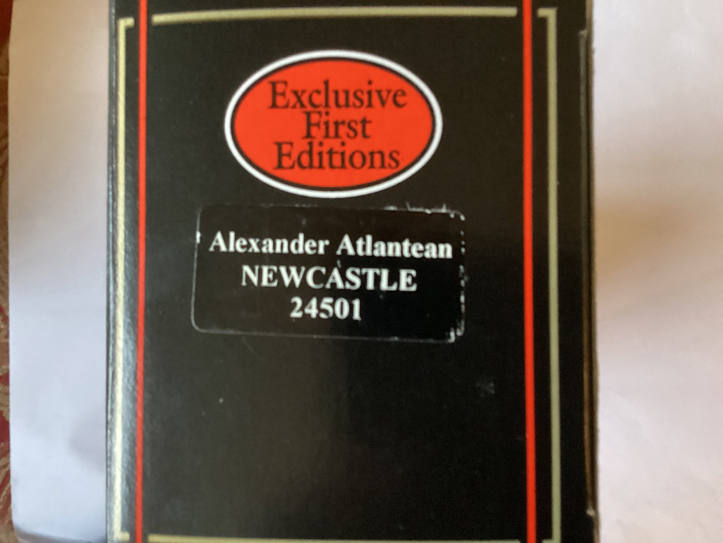 EFE 24501 ALEXANDER ATLANTEAN NEWCASTLE COACH