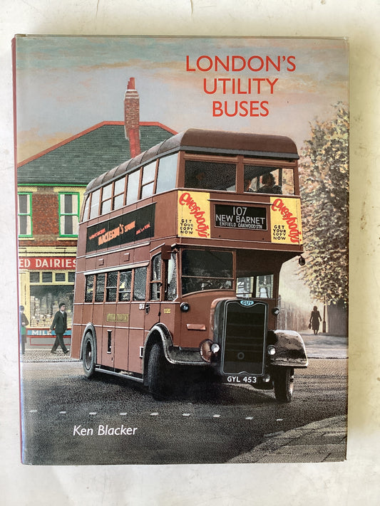 LONDON UTILITY BUSES BY  KEN  BLACKER