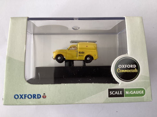 Oxford diecast N GAUGE CODE NMMT018=MORRIS 1000 VAN POST OFFICE