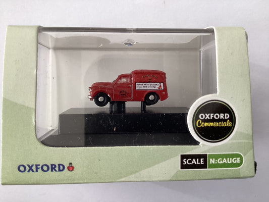 Oxford diecast N GAUGE CODE NMMT015 = MORRIS 1000 ROYAL MAIL