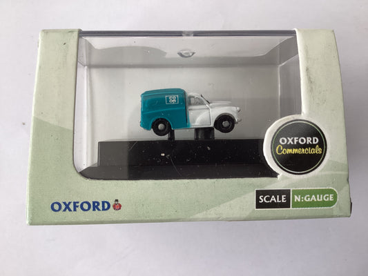 Oxford diecast N GAUGE CODE NMMT012 = MORRIS 1000 VAN CO-OP
