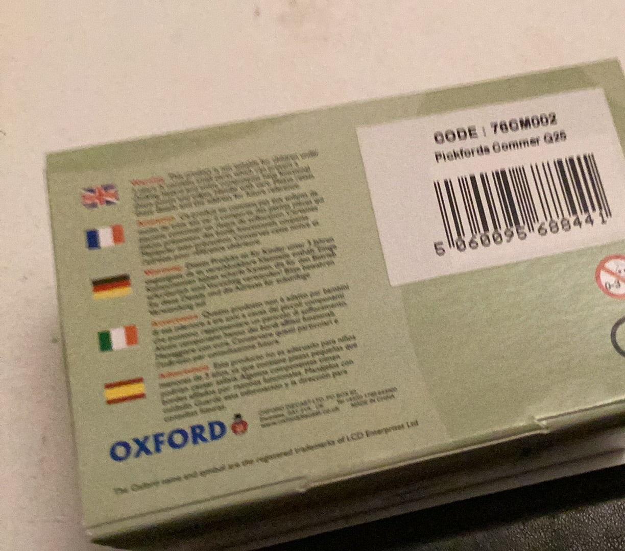 Oxford Diecast 1:76 Scale 76CM002 Pickfords Commer Q25