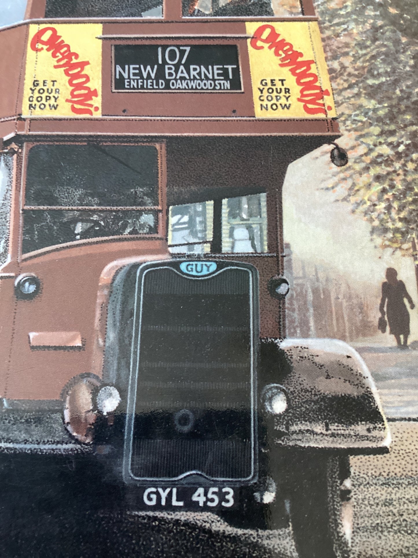 LONDON UTILITY BUSES BY  KEN  BLACKER