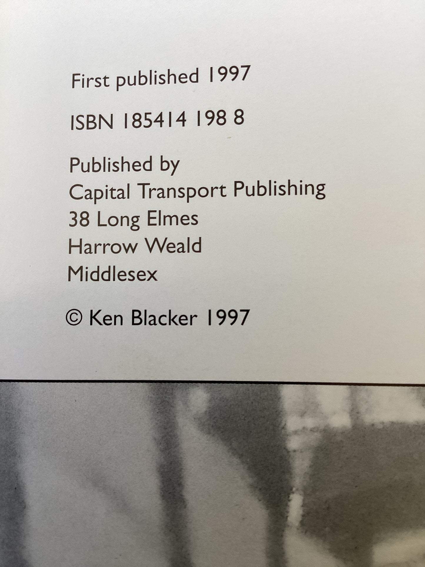 LONDON UTILITY BUSES BY  KEN  BLACKER