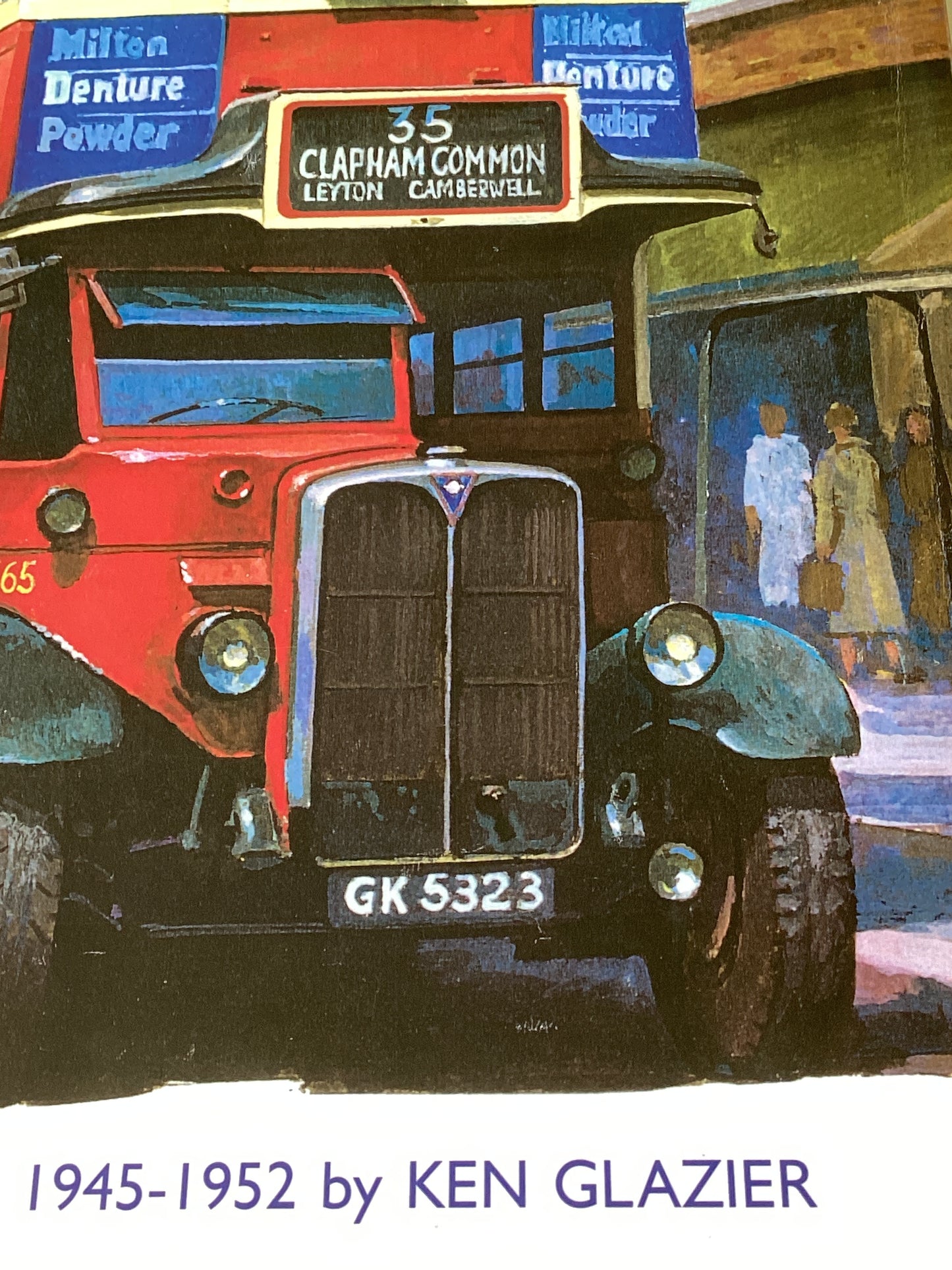 ROUTES TO RECOVER LONDON BUSES BY KEN GLAZIER
