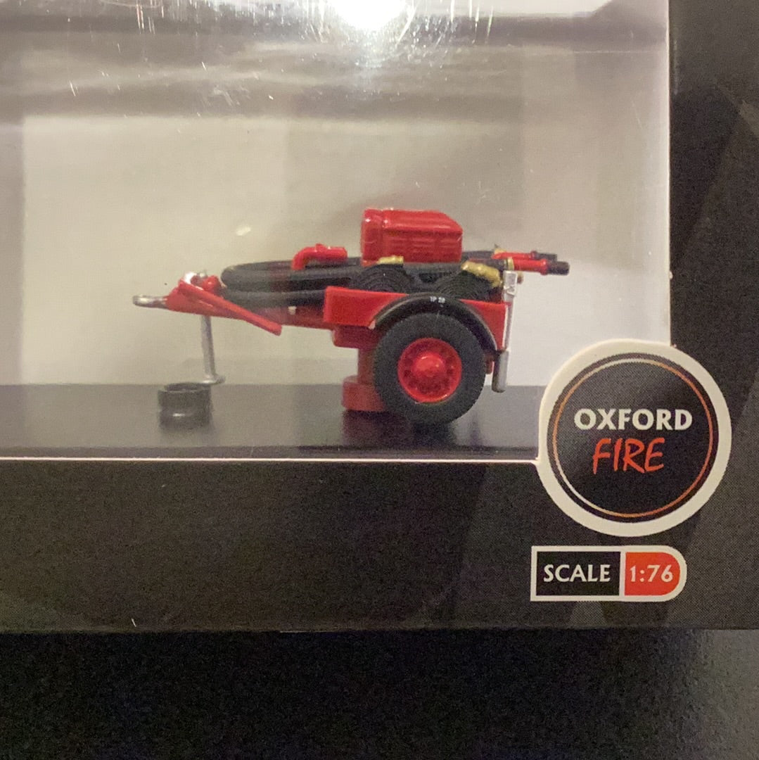 Oxford Diecast 1:76 scale 76CCP003 Red Coventry Climax Pump Trailer