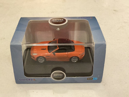 Oxford diecast 1:76 scale 76FTYP003 Jaguar F Type Firesand